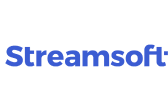 Logotyp klienta Streamsoft (referencja / marka korzystająca z Livespace).
