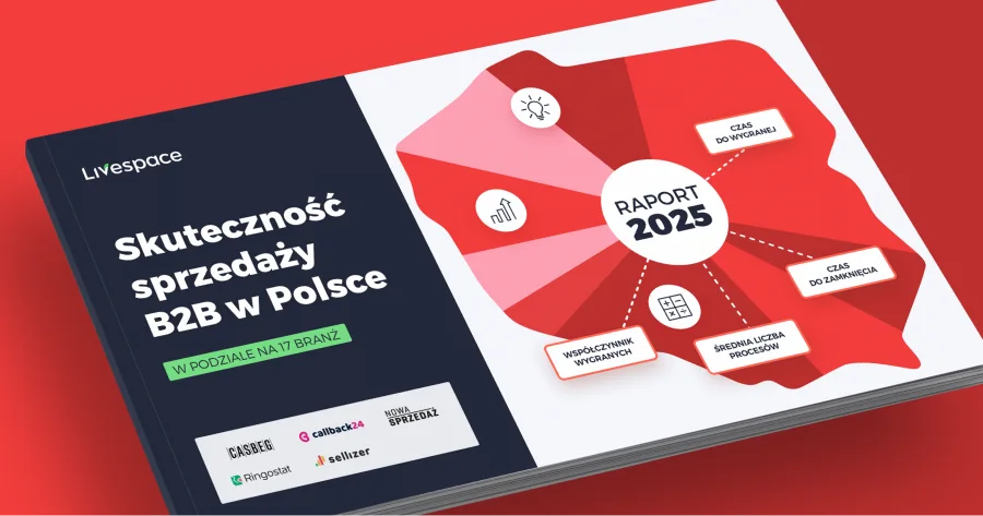 Okładka raportu Skuteczność sprzedaży B2B w Polsce